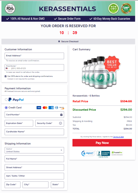 Kerassentials-order-page